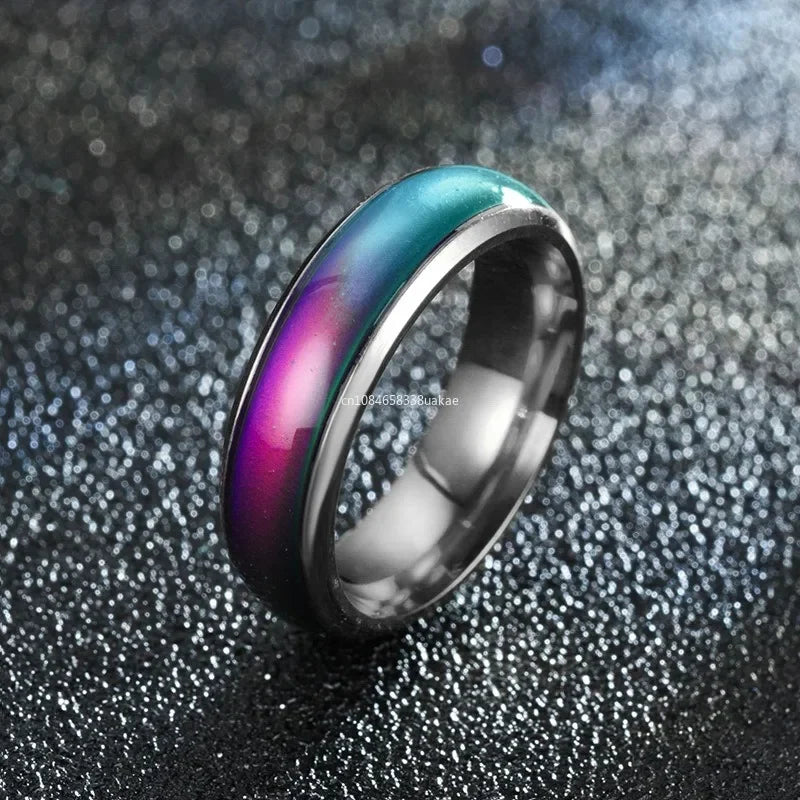 Mood Ring | Color-Changing Stainless Steel | Unisex