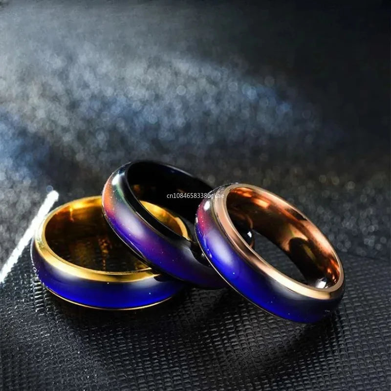 Mood Ring | Color-Changing Stainless Steel | Unisex