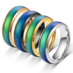 Mood Ring | Color-Changing Stainless Steel | Unisex