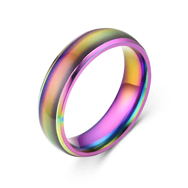 Mood Ring | Color-Changing Stainless Steel | Unisex