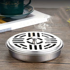 Mosquito Incense Burner | Stainless Steel & Heat-Resistant | With Lid