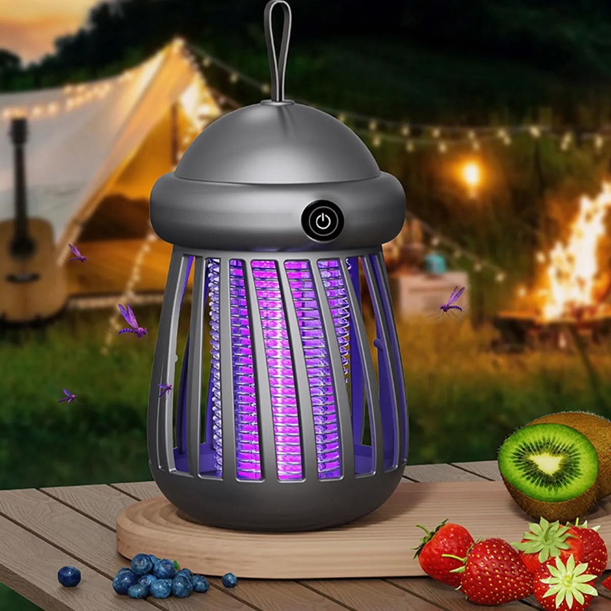 Mosquito Killer Lamp | UV & 3000V Grid | Rechargeable & Plug-In