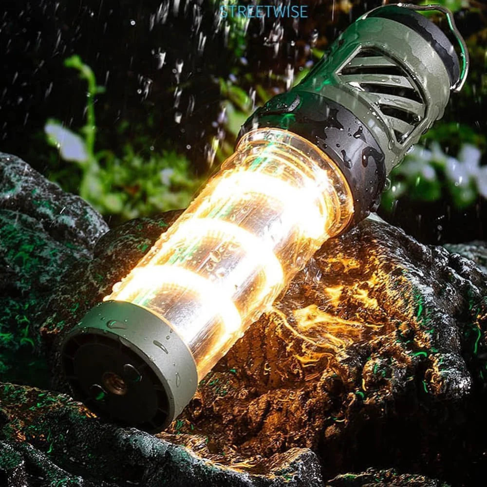 Mosquito Repellent Lamp | Rechargeable & Ambient LED | IP44 Waterproof