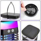 Mosquito Trap | UV LED & High-Voltage Grid | Solar & USB-C Rechargeable