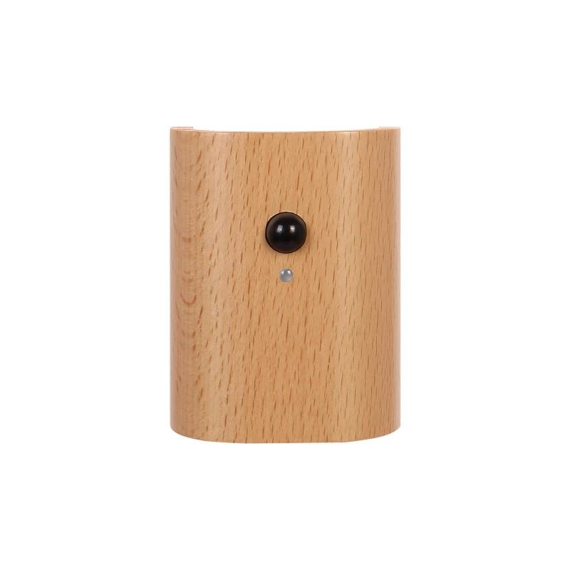 Wooden Night Light | Motion-Activated Warm LED | Rechargeable