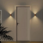 Wooden Night Light | Motion-Activated Warm LED | Rechargeable
