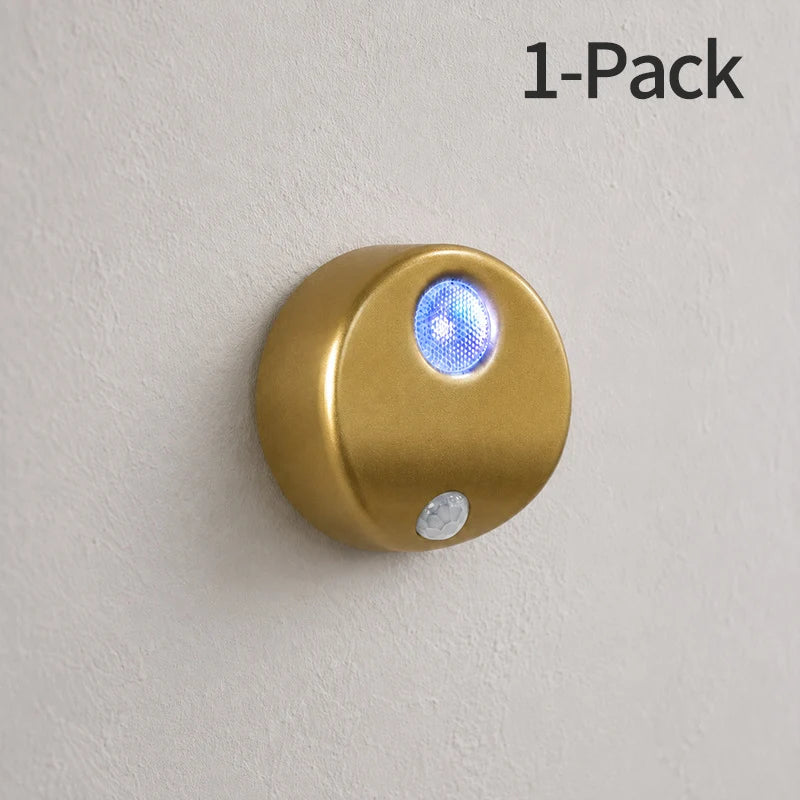 Motion Sensor Night Light | Wood Finish & Energy-Efficient LED
