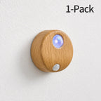 Motion Sensor Night Light | Wood Finish & Energy-Efficient LED