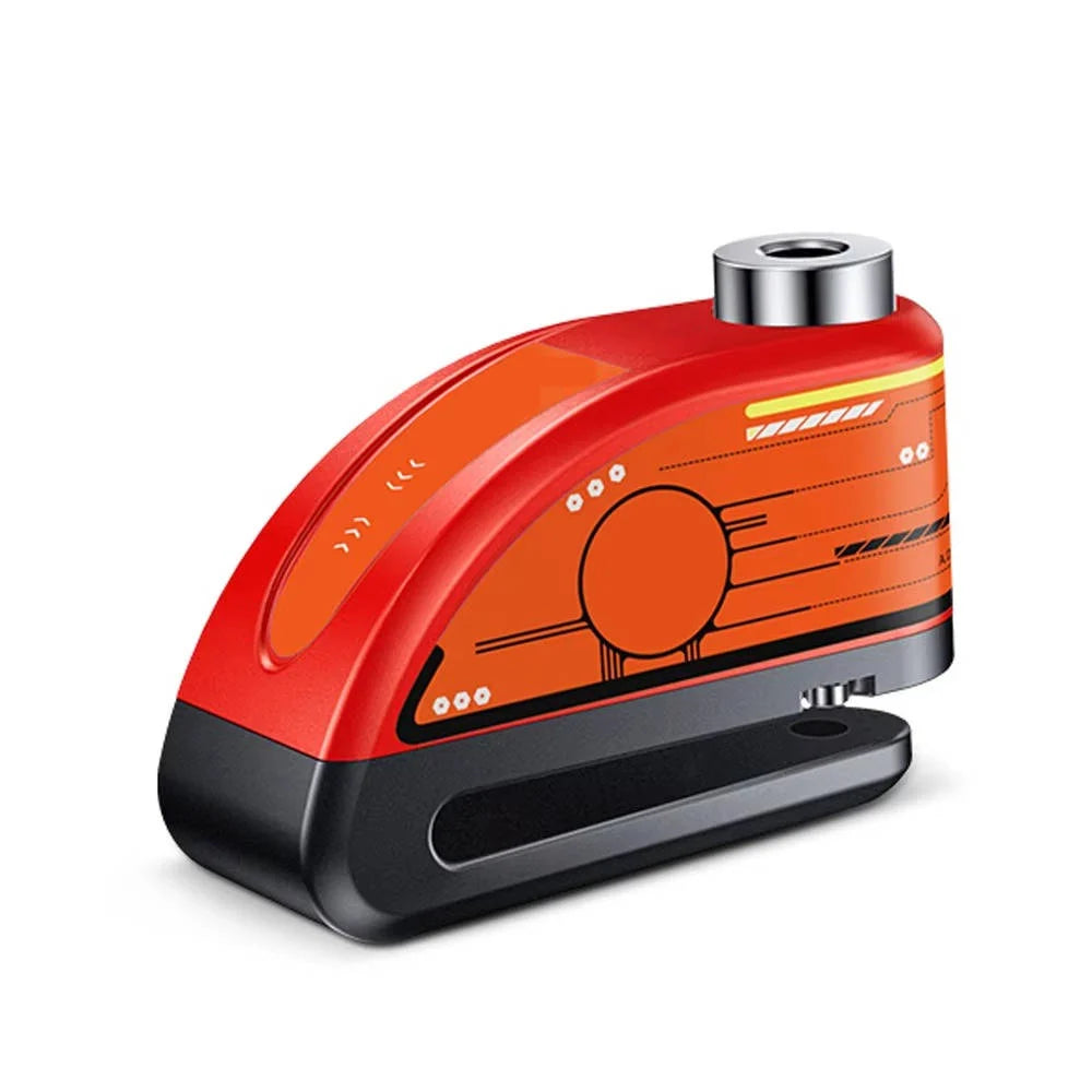 Motorcycle Disc Lock Alarm | 120dB Motion-Activated & IP67 Waterproof | 6-Month Battery Life