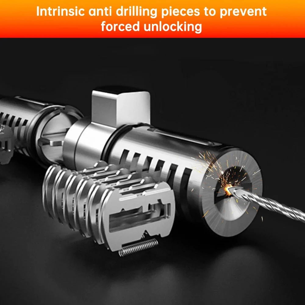Motorcycle Disc Lock Alarm | 120dB Motion-Activated & IP67 Waterproof | 6-Month Battery Life