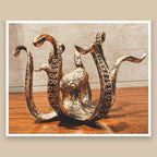 Mug Holder | Tentacle Hooks & Antique Brass | Holds 8 Mugs