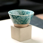 Mug Set | Ceramic Artful Glaze & Refined Rim | 2-Piece
