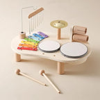 Music Station | Multi-Instrument Natural Wood & Non-Toxic Paint