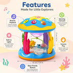 Musical Carousel | Spinning Lights & Soothing Music