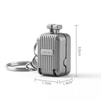 Nail Clipper | Stainless Steel Foldable & Rotating | Keychain