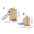 Nail Clipper | Stainless Steel Foldable & Rotating | Keychain