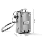 Nail Clipper | Stainless Steel Foldable & Rotating | Keychain