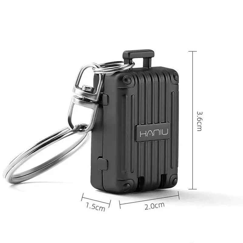 Nail Clipper | Stainless Steel Foldable & Rotating | Keychain