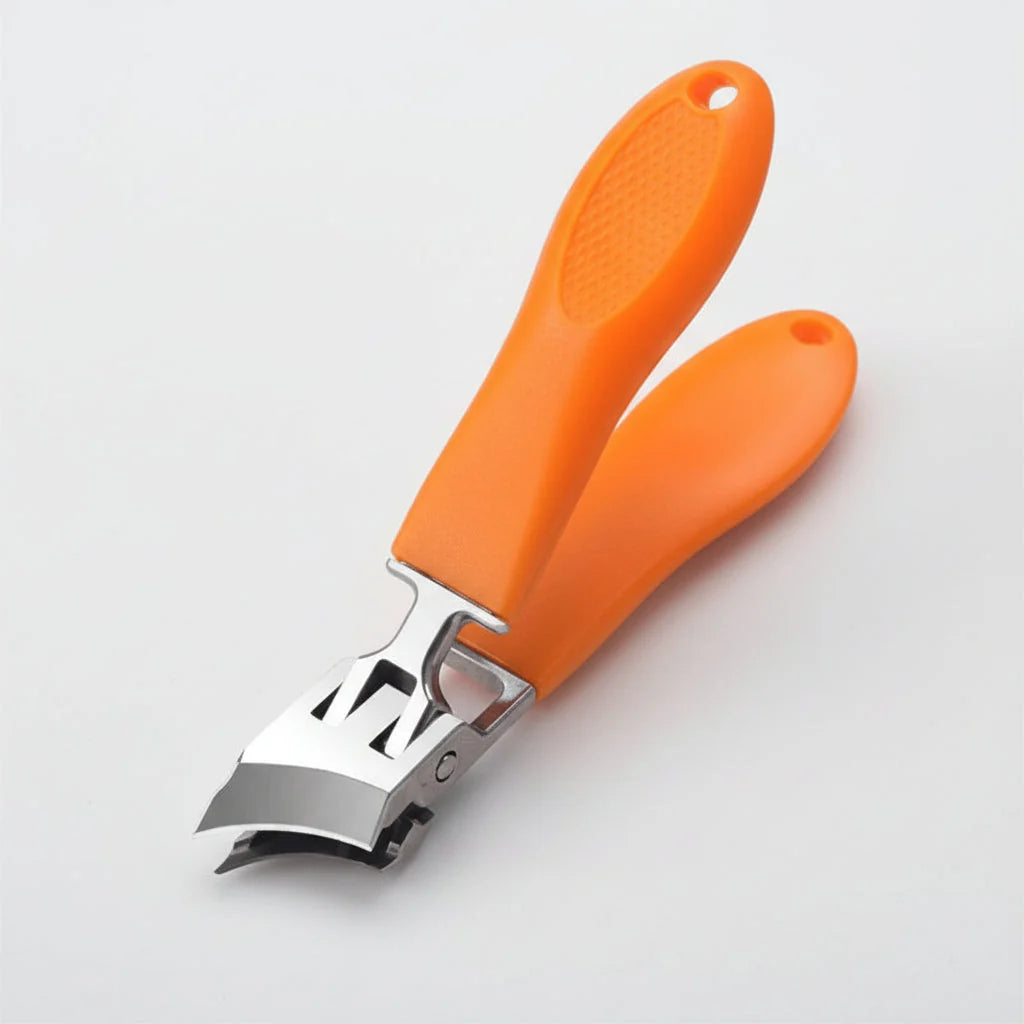 Nail Clippers | Wide Jaw & Built-In Catcher | Pack of 2