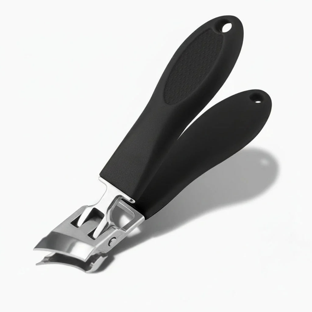 Nail Clippers | Wide Jaw & Built-In Catcher | Pack of 2
