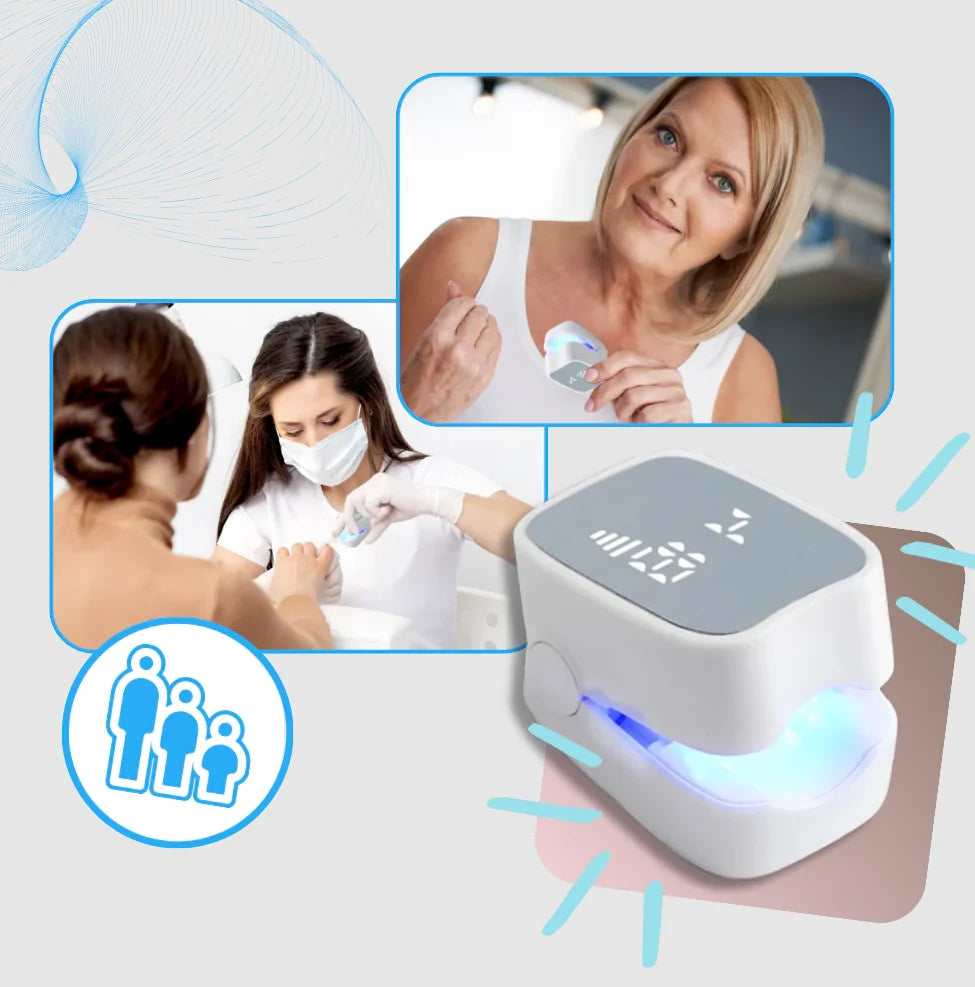 Nail Fungus Laser | Painless Dual-Laser & Rechargeable
