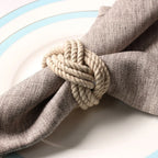 Napkin Rings | Handwoven Jute & Eco-Friendly | Set of 10