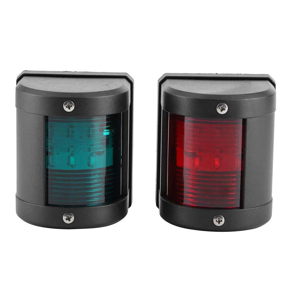 Navigation Light | High-Brightness IP66 Red & Green LED | Set of 2