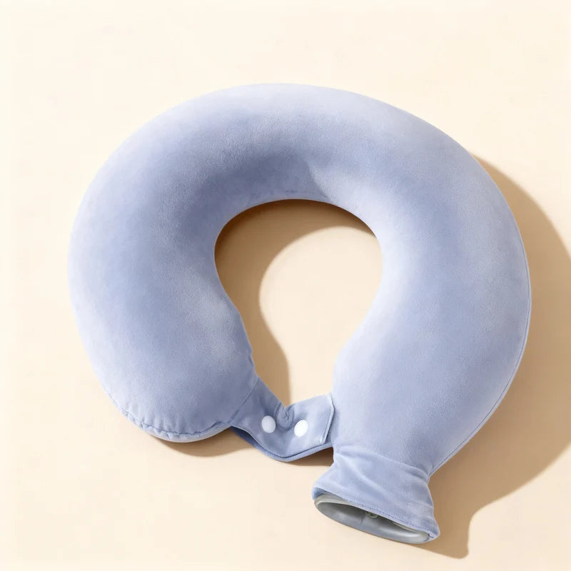 Neck Heat Pad | Water-Filled U-Shaped | Long Heat Retention