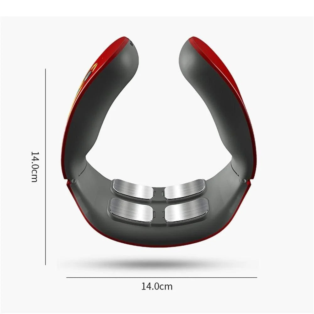 Neck & Shoulder Massager | 4D Smart TENS & Deep Tissue | USB Rechargeable