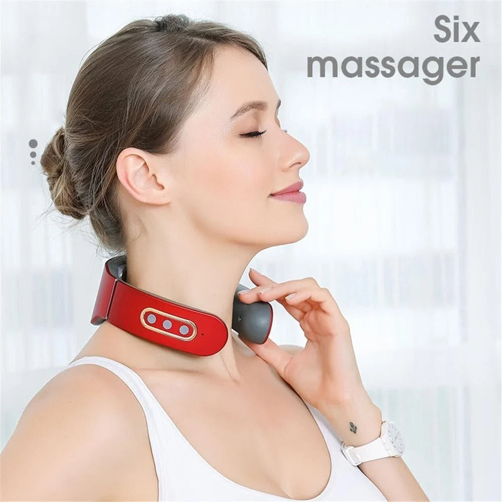 Neck & Shoulder Massager | 4D Smart TENS & Deep Tissue | USB Rechargeable