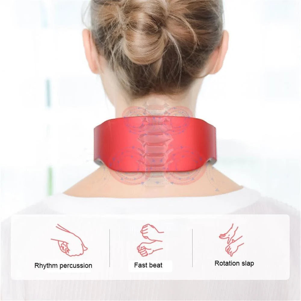 Neck & Shoulder Massager | 4D Smart TENS & Deep Tissue | USB Rechargeable