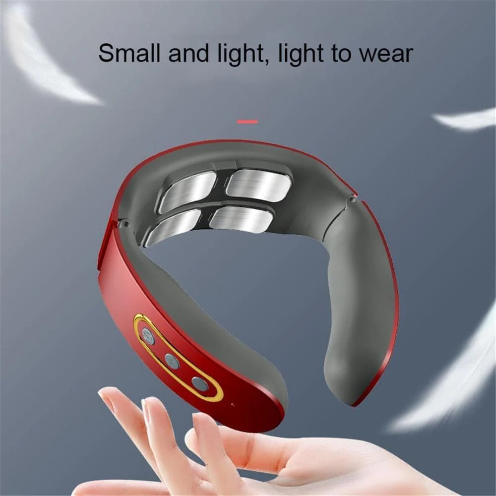 Neck & Shoulder Massager | 4D Smart TENS & Deep Tissue | USB Rechargeable