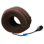 Neck Traction Collar | Three-Layer Stackable & Hand-Pump Inflation