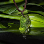 Necklace | Natural Moldavite Crystal & Adjustable Chain