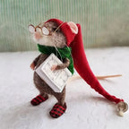 Needle Felting Kit | Wool Mouse Design | Beginner-Friendly