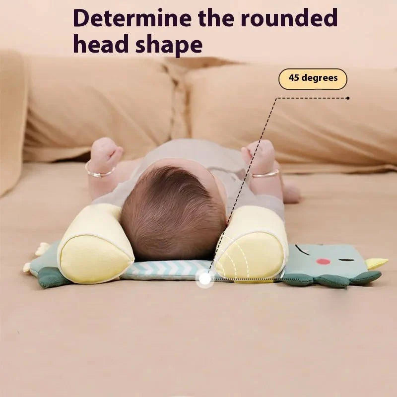 Newborn Head Pillow | Adjustable Width & Breathable Mesh | Buckwheat Core