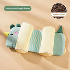 Newborn Head Pillow | Adjustable Width & Breathable Mesh | Buckwheat Core
