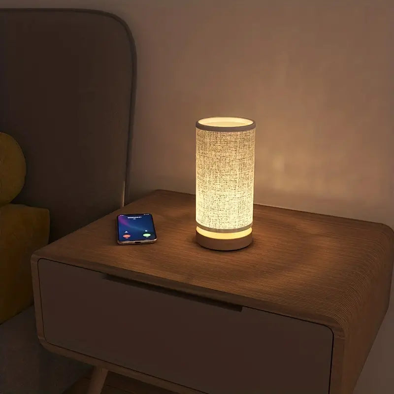 Night Lamp | Linen-Inspired Texture & Warm Ambient Glow