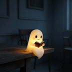 Night Light | Cute Ghost Design & Warm Soft Glow