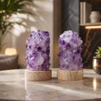 Night Light | Genuine Amethyst & USB Rechargeable