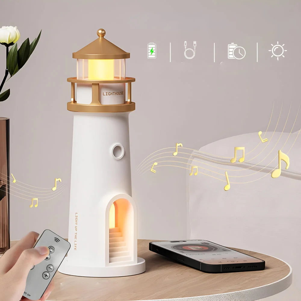 Night Light Projection Lamp | Remote, Bluetooth & Motion Sensor | Up To 16 Hours