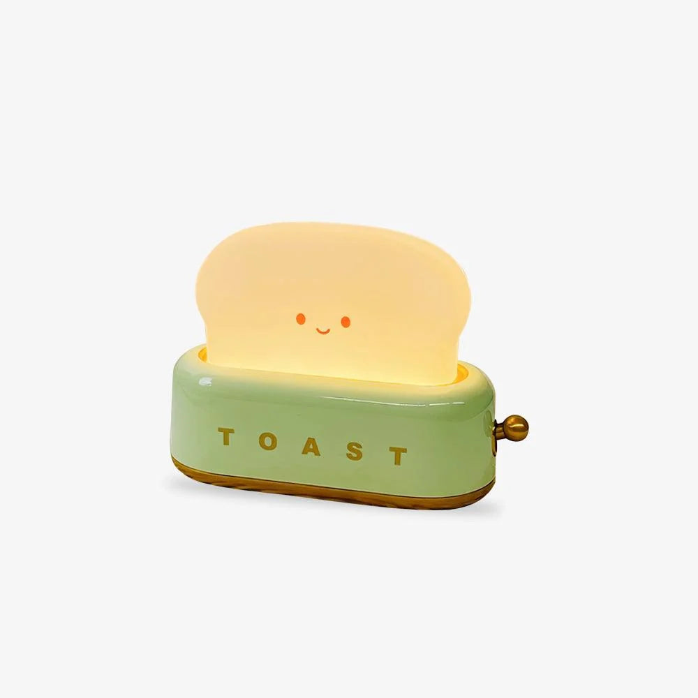 Night Light | Toaster-Shaped Warm 3000K LED & Adjustable Brightness