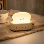 Night Light | Toaster-Shaped Warm 3000K LED & Adjustable Brightness