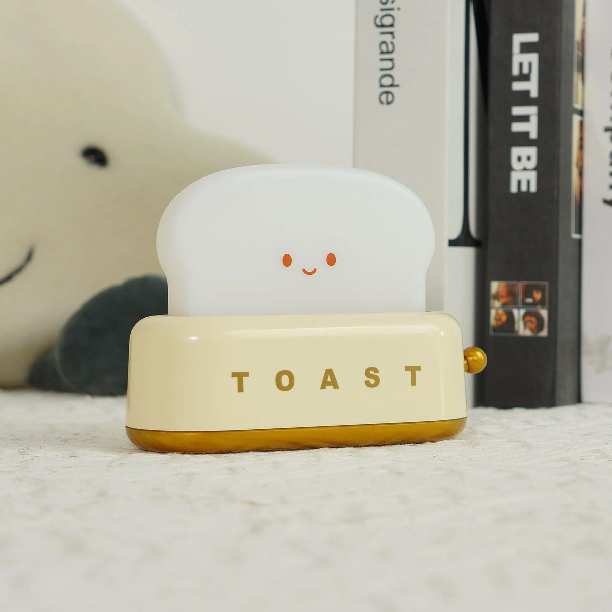Night Light | Toaster-Shaped Warm 3000K LED & Adjustable Brightness
