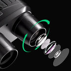 Night Vision Binoculars | 5x Magnification & 4K Recording