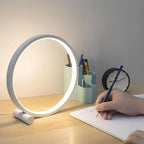Nightstand Lamp | Dimmable LED Halo Ring
