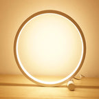 Nightstand Lamp | Dimmable LED Halo Ring