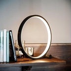 Nightstand Lamp | Dimmable LED Halo Ring