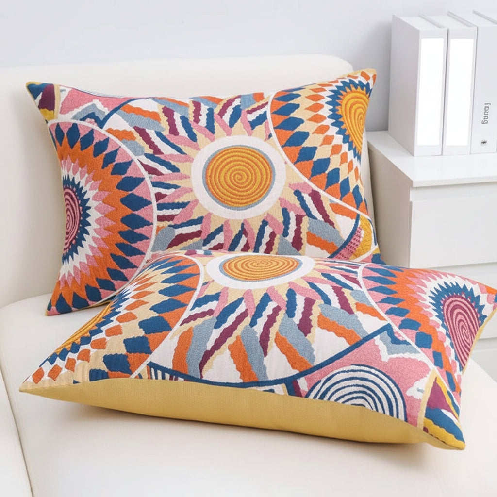 Nordic Sunburst Pillowcase