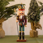 Nutcracker Soldier | Hand-Painted Traditional Tabletop Decoration